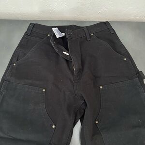 Carhartt Black Cotton Pants